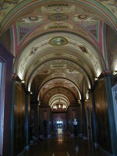 Decorative halls in the Capitol Building<br>Location: <a href="https://www.google.com/maps/search/?api=1&query=38.88981,-77.00908" target="_new">National Capitol Building</a>